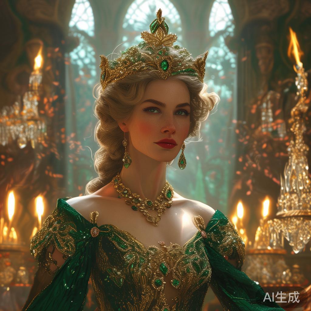 “女王”元素的加入：该版本特别强调角色设计中女王形